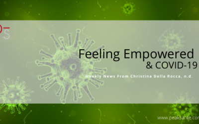 Feeling Empowered and the Coronavirus