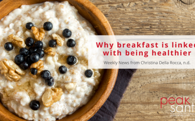 Why Eating Breakfast is Linked to Being Healthier