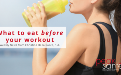 What to eat before your workout
