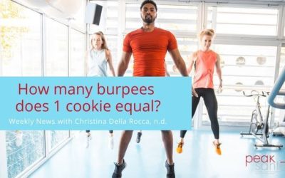 How many burpees does 1 cookie equal?